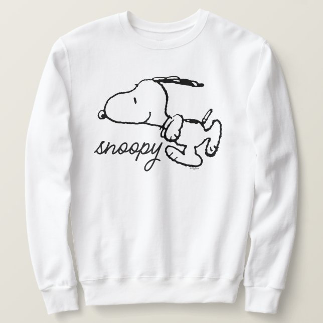 Moletom Amendoins | Snoopy Run (Frente do Design)