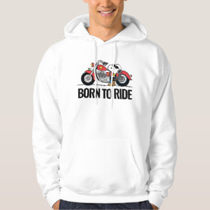 Moletom Amendoins Snoopy & Sua Motocicleta