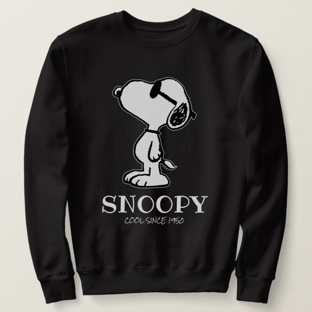 Moletom Amendoins | Snoopy Sunglass Ponder (Frente do Design)