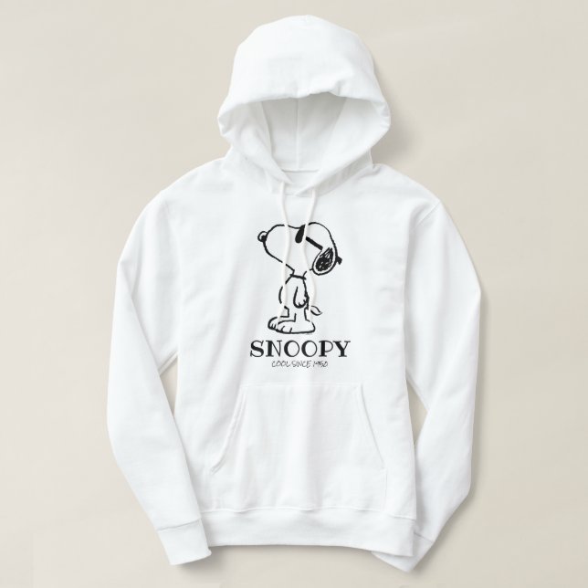 Moletom Amendoins | Snoopy Sunglass Ponder (Frente do Design)