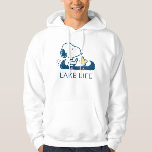 Moletom Amendoins   Snoopy & Woodstock Lake Life