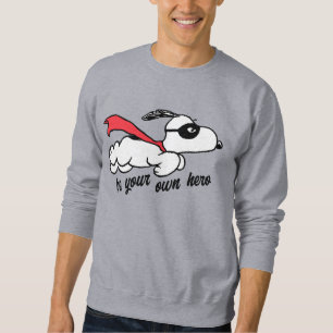 Moletom Amendoins   Super-Herói do Snoopy