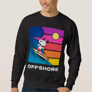 Moletom Amendoins Surfe em Snoopy