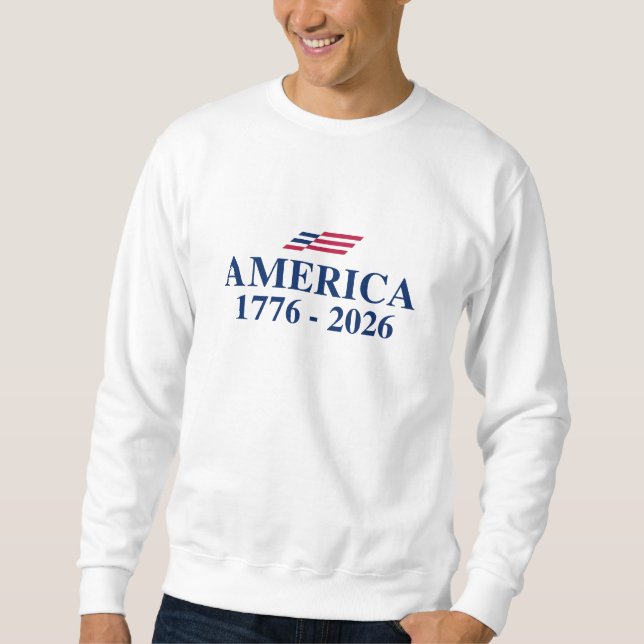 Moletom America 1776-2026 (Frente)
