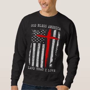 Moletom América Deus abençoe Cristã Americana
