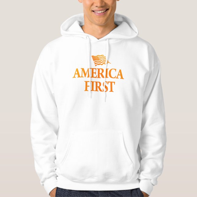 Moletom america first (Frente)