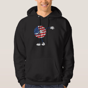 Moletom América Patriótica Bandeira dos EUA Basquetebol 4