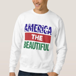 Moletom America The Beautiful Topographical Map