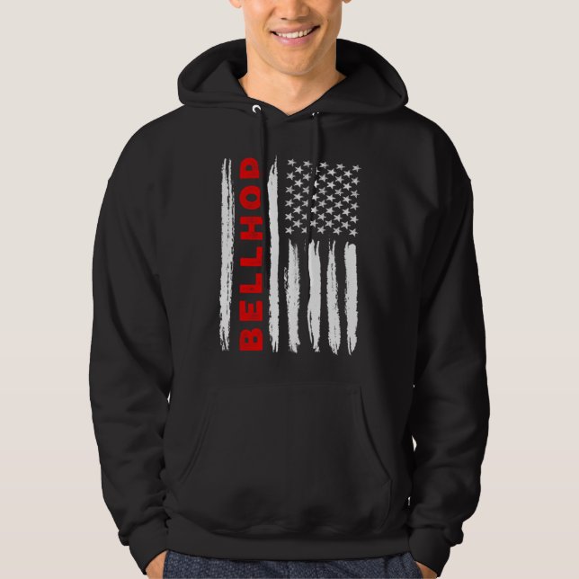 Moletom American Flag Bellhop US USA Flag (Frente)
