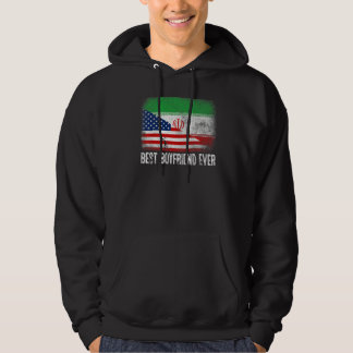 Moletom American Flag e Iran Best Namorado Nunca Fami