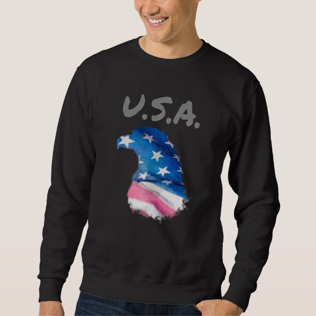 Moletom American Flag Eagle (Frente)