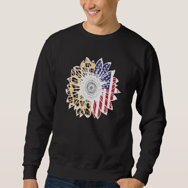 Moletom American Flag Firework (Diretor Americano de Bande (Frente)