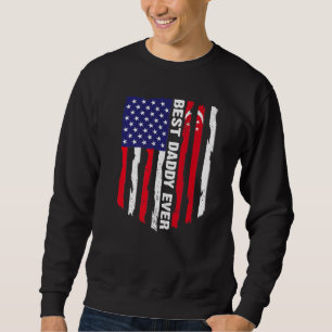 Moletom American Flag & Singapore Flag Best Pai Ever Fam