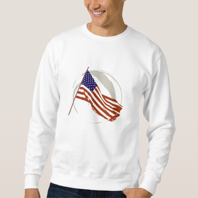 Moletom American Flag Tshirt (Frente)