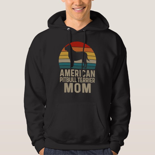 Moletom American Pit Bull Terrier Mãe Americana Pit Bull T (Frente)