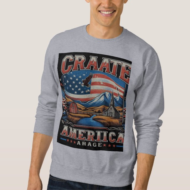 Moletom American Spirit: The Latest Hoodie Trends (Frente)