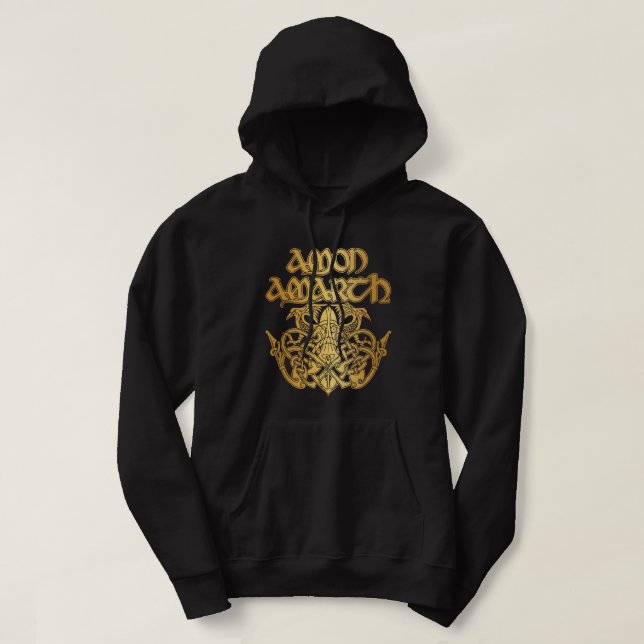 Moletom American Tour Amon Amarth Fan Styled Design (Frente do Design)