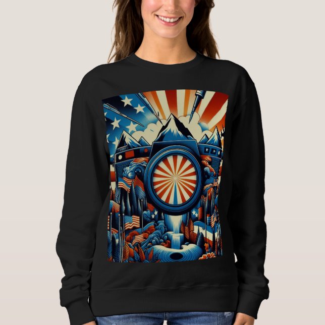 Moletom American Trend – Suéteres de Estilo de Rua (Frente)