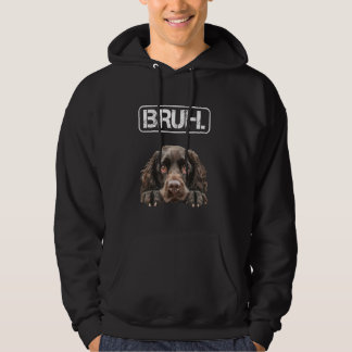 Moletom American Water Spaniel Bruh Funny Dog Lover