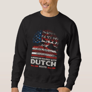 Moletom American with Dutch Roots Patriotic Netherlands