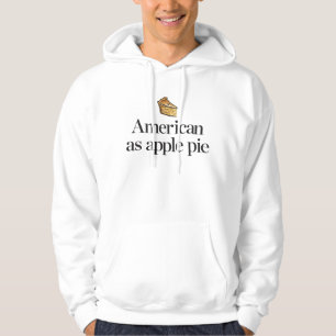 Moletom Americano como a torta de Apple