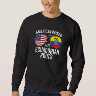 Moletom Americano Levantado com Raízes Equatorianas Nos Eu