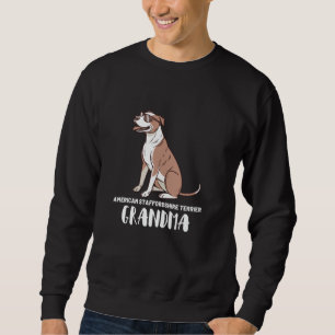 Moletom Americano Staffordshire Terrier Dog Owner Grandma