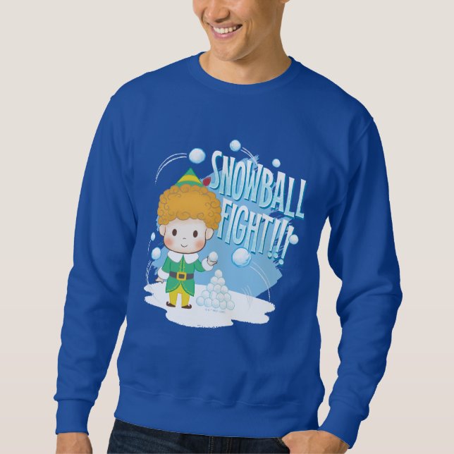 Moletom Amigo, a Luta do Elf Snowball! (Frente)