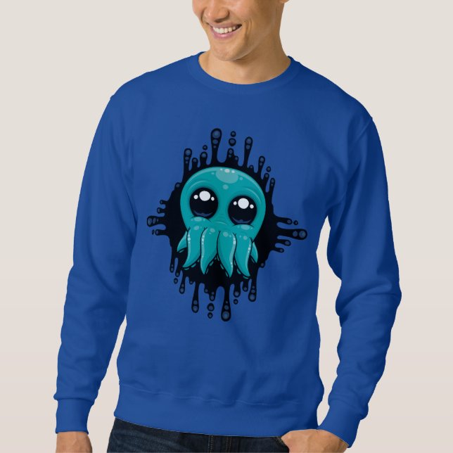 Moletom Amigo de Octopus Adorável para Bebês (Frente)