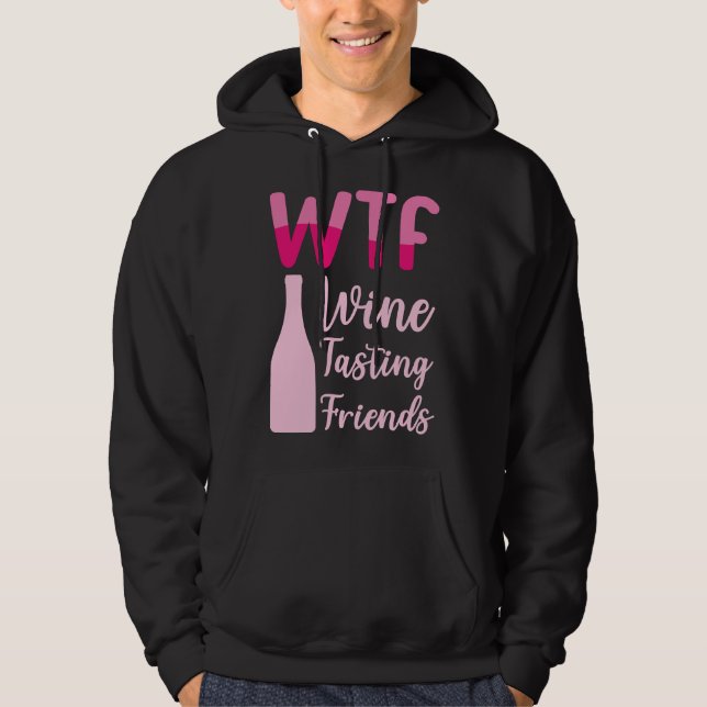 Moletom Amigos do Provando de Vinho do Wtf 36 (Frente)