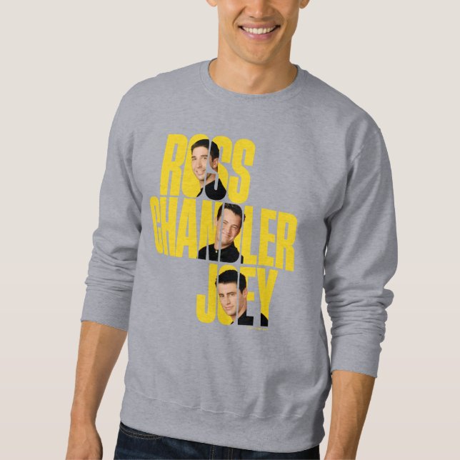 Moletom AMIGOS™ | Ross, Chandler e Joey (Frente)