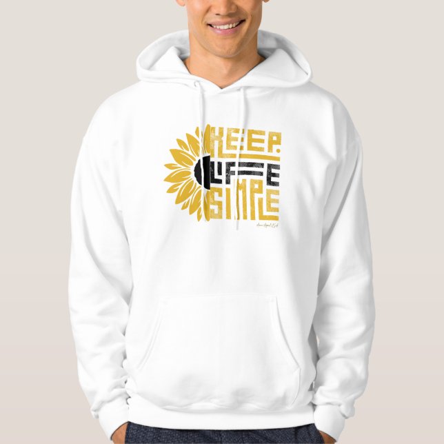 Moletom Ammo Roupa dos EUA Mantenha a vida num casaco simp (Frente)