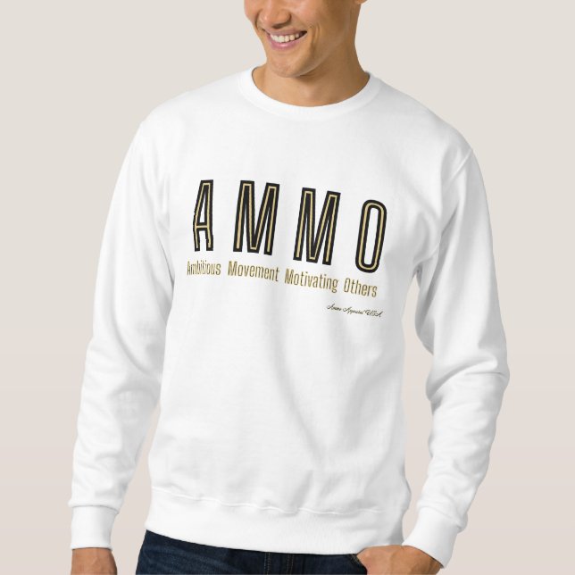 Moletom Ammo Roupa USA Acronym Men (Frente)