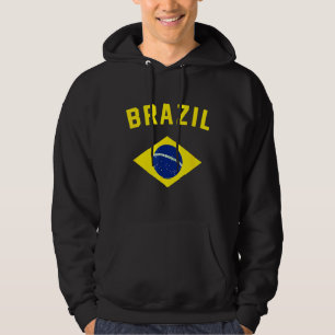 Moletom Amo a bandeira minimalista brasileira 1