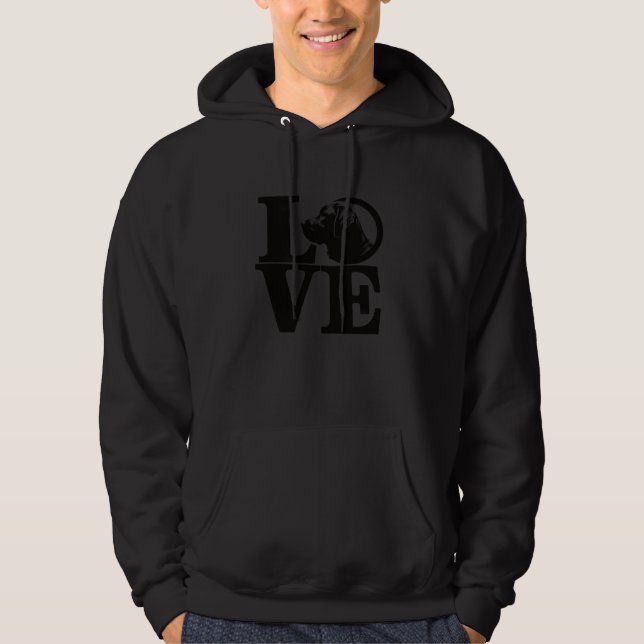 Moletom Amor de Cachorro Labrador (Frente)