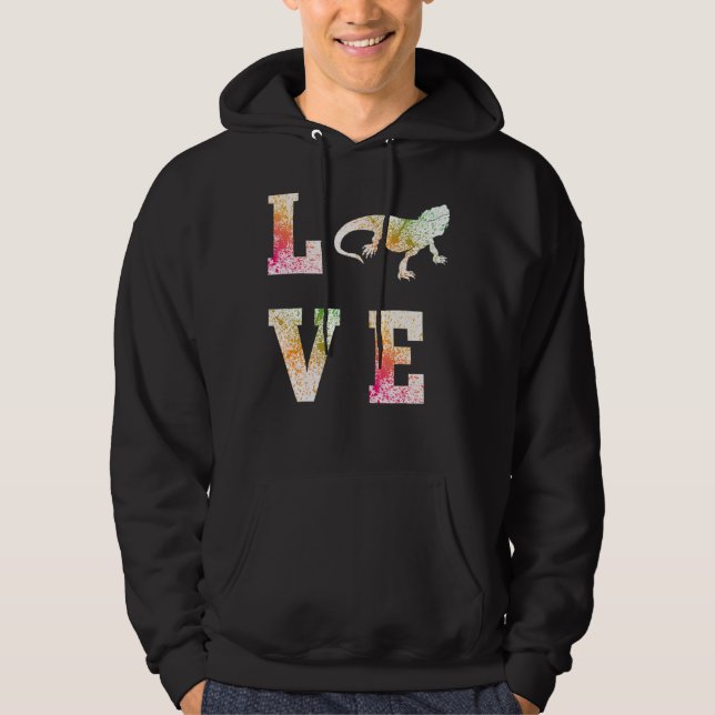 Moletom Amor Dragão-Rótulo-Lizard Costume (Frente)
