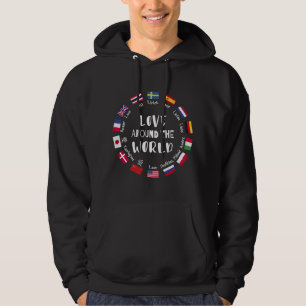Moletom Amor em todo o mundo Idiomas