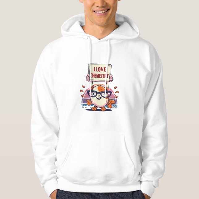 Moletom Amor Guppies e Química (Frente)
