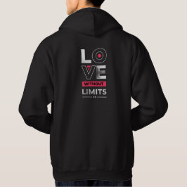 Moletom Amor Sem Limites – Design de Tipografia Minimalist