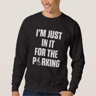 Moletom Amputeo Humor Estacionar Perna Braço Engraçado Rec