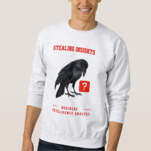 Moletom Analista de Inteligência de Negócios da Crow