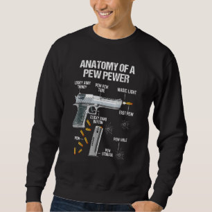 Moletom Anatomia De Pew Pewer Ammo Gun Memorial