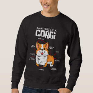 Moletom Anatomia Do Cachorro Corgi