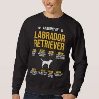 Moletom Anatomia Do Cão De Labrador Retriever 164
