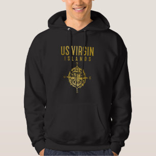 Moletom Anchor Náutico do Orgulho das Ilhas Virgens dos EU