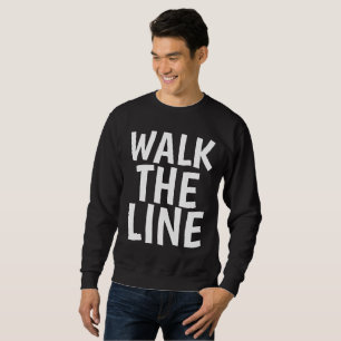 Moletom ANDAR A LINHA, T-shirts pretas e Sweatshirts