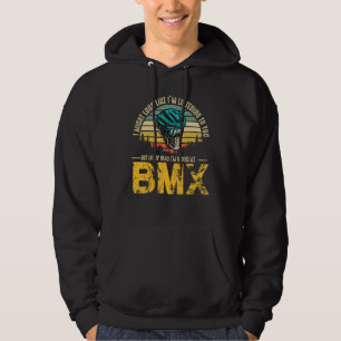 Moletom Andar de BMX Na Minha Cabeça Manobras de BMX Bicic