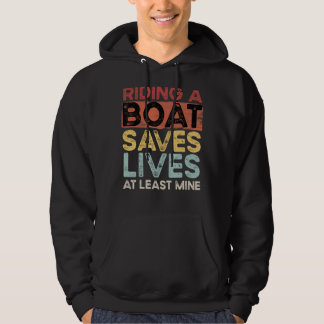 Moletom Andar Um Barco Salva Vidas Pelo Menos A Minha Imag