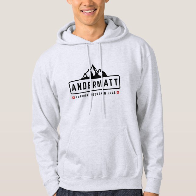 Moletom Andermatt Suíça Ao Ar Livre   (Frente)