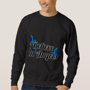Moletom Angel Fish Eu Acredito Em Anjos Ama Aquário Peixe